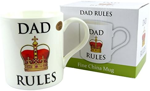 Чаша Leonardo Mum Or Dad Rules От Фин Порцелан В опаковка на подаръка за Деня на майката /баща