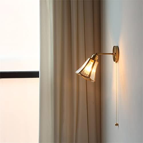 ZSEDP Стъклени Стенни Лампи С ключ на мълния Led осветление Стена Спалня Баня Ескалатори, осветителни Тела Nordic