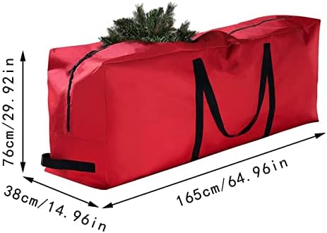 Чанта за съхранение на Коледната елха, за Подсилена дръжка, чанта за венец, чанти за съхранение на коледната елха, чудесно