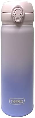 Термос Лесен чаша с вакуумна изолация от неръждаема стомана (розово / лилаво Омбре, 16 унции)