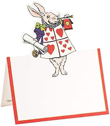 Каспари Алиса в Зимната страна на Чудесата, Изрязани от картички с имената на географски обекти - Комплект от 8