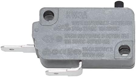 3 БР. Универсален комплект ключове, врати за микровълнова печка 16A 125/250 В KW3A Вратата ключа за заключване (2 Нормално отворен и 1 нормално