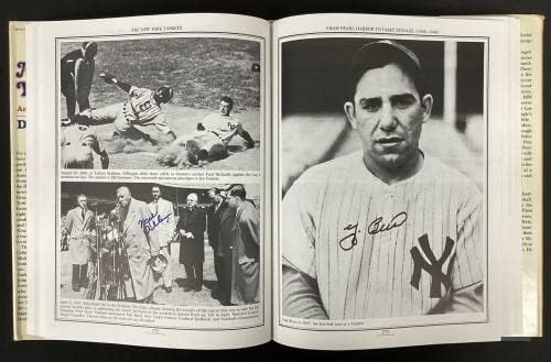 Whitey Ford, Подписано книга Ню Йорк Янкис ХКБ с Риццуто и Беррой + 41 Автомобил с автограф от JSA - MLB Разни