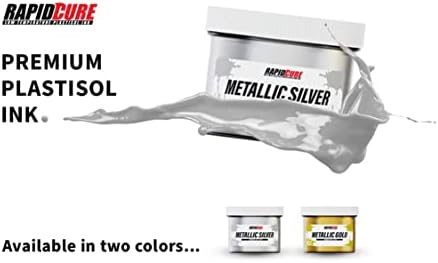 Мастила за ситопечат Rapid Cure® Металик Gold (галон - 128 грама) - Пластизольные мастила за плат за ситопечат - Пластизолово низкотемпературного