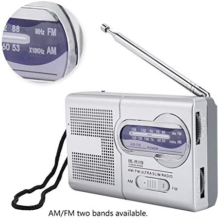 Радио BC-R119 с Високоговорител, Джобен Радиоприемник, Радиоприемник за дома за стари хора