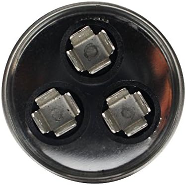 3 Комплекта сменяеми кръгли кондензатори с двойно действие 45/5 MFD за 440 Волта, съвместими с 97f9851, Prcfd455, 12288, 12788, Cd45 5x440r,
