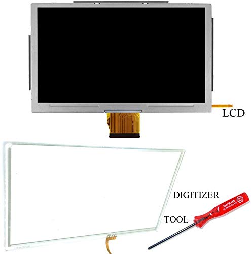 HonsCreat Събрани LCD екран със Стъклен цифрователем за геймпада на Nintendo Wii U [Стъкло докосване на екрана] Смяна на Сензорен екран +