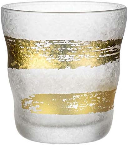 Чаша Aderia 6699 Rock, С надпис Kanichi, 11,2 течни унции (335 мл), Японски вкус на Премиум, Реколта чаша, Върху камък, Произведено