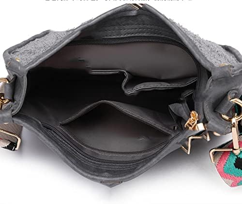 Дамски Малка Модерен Свеж И Сладък Плюшен Чанта През рамо, Мъжки Чанти През рамо