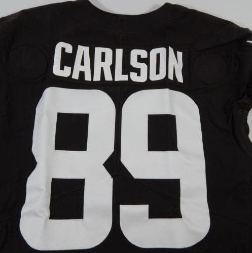 2020 Cleveland Browns Стивън Карлсон 89, Използван В играта Тренировочная тениска Браун 42 064 - Използваните В играта Тениски NFL Без