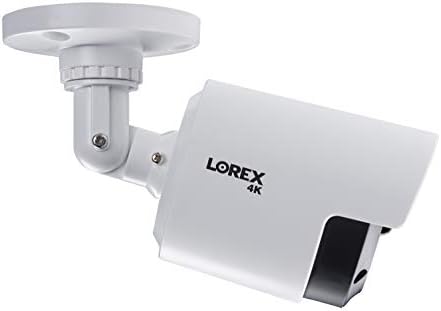 Система за видеонаблюдение Lorex 4K, Аналогов Кабел Бронирани камера Ultra HD за помещения и на улицата, с функция за откриване на движение, Цветно Нощно виждане и съвмест?