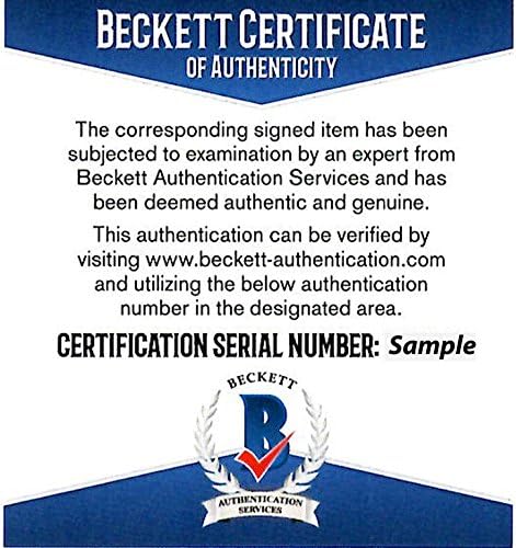 Рик Camp Брейвз Подписано на Картата Бекет 3x5 G62223 - MLB Изрязани Подпис