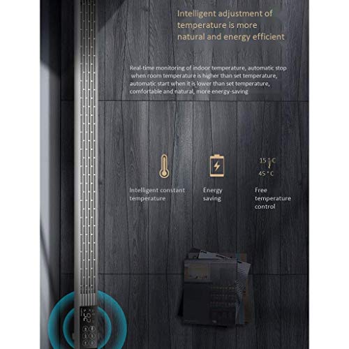 Плинтусный нагревател KXA самостоятелен Конвекторный нагревател за Спалня /Кухня с 3 Настройки за отопление, функция за безопасно