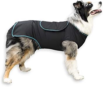 BENEFAB Therapeutic Раздяла Тениска за кучета — яке със защита от инфрачервени лъчи за кучета от всички възрасти — Компресиране риза Calming FIR Успокоява мускулите, ставите и б