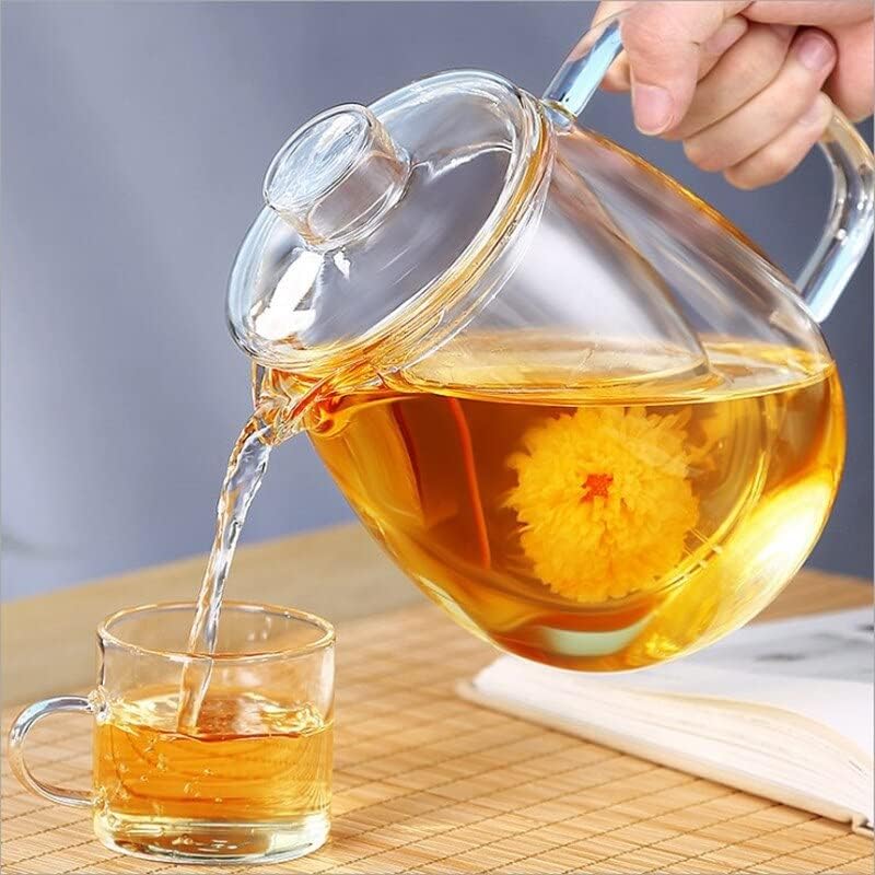 Домакински Чай и Прибори Стъклена Кана за Печки Огнеупорни Висока Взривозащитен машина За Заваряване на Чай Цвете Чаен Комплект