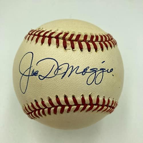 Прекрасен Джо Ди Маджо, Подписан от Американската Лига бейзбол JSA, Получили Оценка MINT 9 - и Бейзболни Топки С Автографи