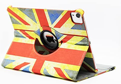 Калъф LiViTech за iPad Pro 11, Ретро флаг на САЩ/Британската Великобритания, 360-Градусова smart-калъф от изкуствена кожа за iPad 11 инча 3-то поколение 2021 / 2-ро поколение 2020 г. /1-во по
