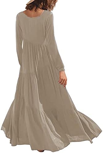Жена Приталенное рокля FOVIGUO, Женствена Рокля-Туника с Дълъг Ръкав на Сватбена Тенденция на Пролетта Рокли С Raglan