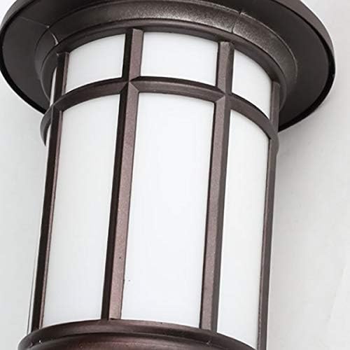 LHLLHL монтиран на стената Лампа, Стълб на Лампа Открит Градински Лампа, за Вила, с монтиран на стената Лампа Ограда Врата Лампа Домакински Открит Водоустойчив Врата С