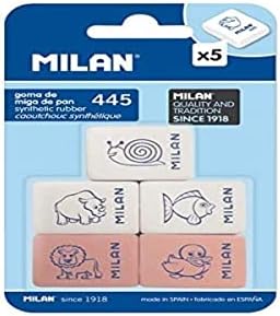 Milan BMM9222 - Опаковка от 5 каучук Гъвкави гумени ленти, Различни Модели Фигурки