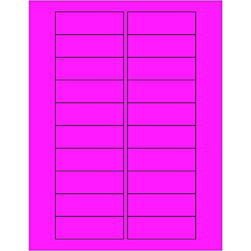 Лазерни етикети Tape Logic Правоъгълник, 4 x 6, Ширина 4, Височина 6, флуоресцентно-оранжев цвят (опаковка от 400 броя)