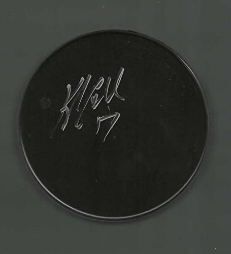 Кайл Искреност и Томаш Копецки подписа на Празна шайба Детройт Ред Уингс - за Миене на НХЛ с автограф