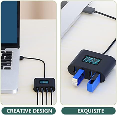 SOLUSTRE USB Hub USB-хъб USB-hub Port USB hub - Адаптер на пристанището с преносимо устройство за пренос на данни с помощта на главината,