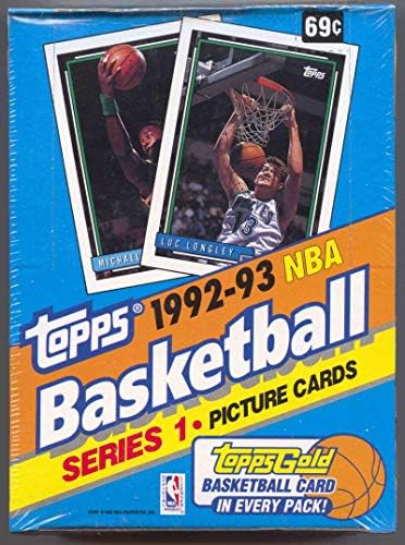 1992-93 Баскетболно скоростна Topps Series 1