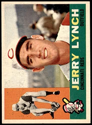 1960 Topps 198 Джери Линч Синсинати Редс (Бейзболна картичка) EX/MT Maya