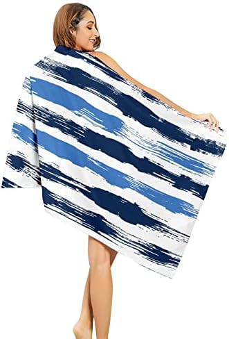 JOFOW Ежедневното Плажна Одеяло За Отдих Лесно Доловими Бързото Сухо Одеяло От Микрофибър кърпа за Голямо Тяло