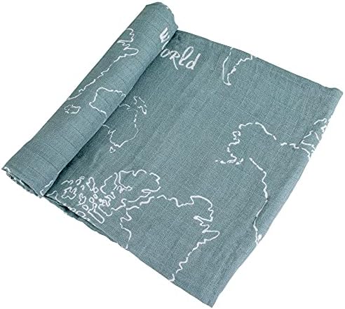 Одинарное Пеленальное Одеяло от смес от бамбук Bebe au Lait Someday, Един Размер