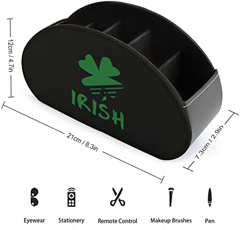 Детелина Ирландски Притежателите на Дистанционното Управление Кутия-Органайзер с 5 Отделения Тенис на Калъф За Съхранение на Дистанционни