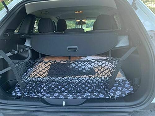 Транспортна мрежа за багажника на автомобила - Изработени от специално за Jeep Cherokee 2014-2018 - Органайзер от еластична мрежа За съхранение на Аксесоари премиум клас- Мре?