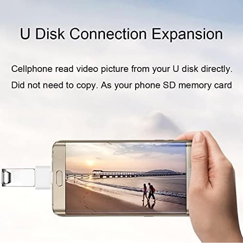 USB Адаптер-C Female USB 3.0 Male (2 опаковки), който е съвместим с вашите Xiaomi Mi Max 2 64GB Multi use converting добавя функции, като например клавиатури, флаш памети, мишки и т.н. (Черен)