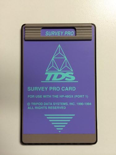 Карта TDS Survey Pro за HP 48GX
