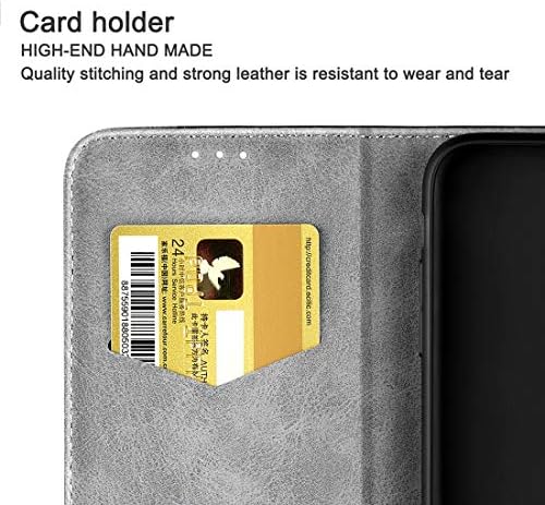 Калъфи за телефони Galaxy S8 Business, Обикновен Кожен калъф-книжка с цип, Отделения за карти, чантата и шнурком (Цвят: синьо)