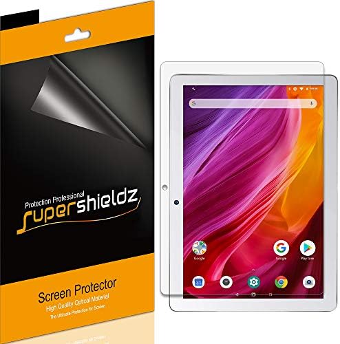 (3 опаковки) Supershieldz Проектирана за таблети Dragon Touch K10 и Notepad K10 с 10.1-инчов защитен екран със защита от отблясъци