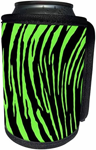 3 Създаване на страхотна опаковка за бутилка-охладител под формата на тигър в зелено-черния дизайн (cc_356546_1)