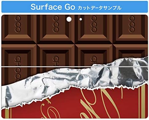 стикер igsticker за Microsoft Surface Go/Go 2 Ультратонкая Защитен Стикер за тялото Skins 002443 Шоколадово кафяво