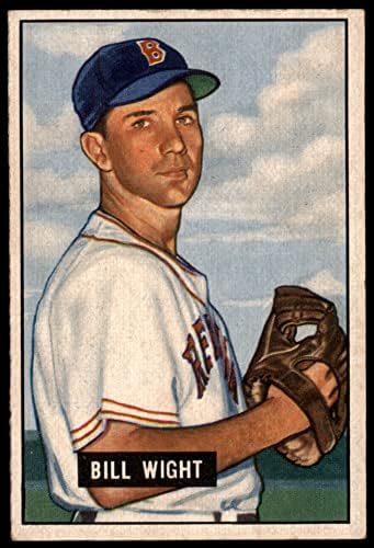 1951 Боуман # 164 Бил Уайт Бостън Ред Сокс (Бейзболна картичка), БИВШ играч на Ред Сокс
