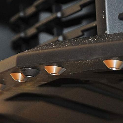 Добавка ZL1 Черни разделителни защитни шайби, съвместими с Camaro Z28 или 1LE Комплект от 9