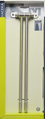 Лира Haceka IXI отточна тръба на шарнирна връзка, Неръждаема стомана, Сребро, 30 x 10 x 10 cm