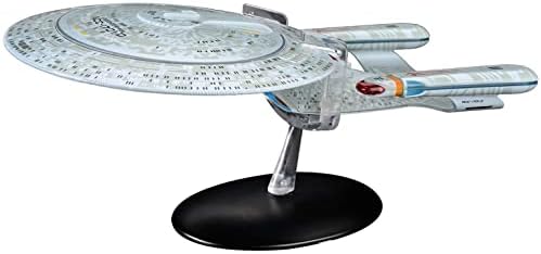 Коллекционный герой Eaglemoss U. S. S. Enterprise NCC-1701-D Колекционерско издание XL | Официалната колекция звездолетов Star Trek | Точно копие на модел