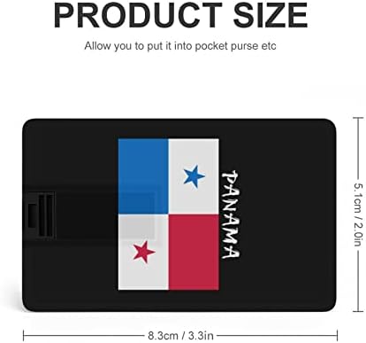 Флаг Панама Кредитна карта, USB Флаш памети Персонализирана карта с памет Ключови Корпоративни Подаръци и рекламни да се раздадат 64G