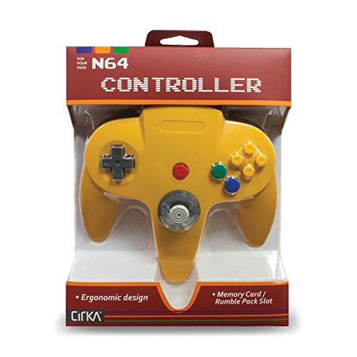 Контролер CirKa за N64 (жълт)