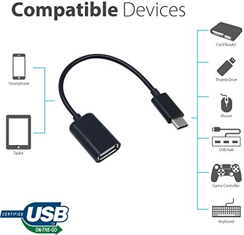 Адаптер за USB OTG-C 3.0 е обратно Съвместим с вашия Oppo Find X5 Lite за бърз и надежден използване на мултифункционални функции, като например клавиатури, флаш памети, мишки и ?