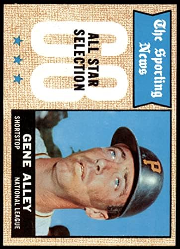 1968 Topps 368 All-Star Джин Алеи Питсбърг Пайрэтс (Бейзболна картичка) EX/MT Пирати