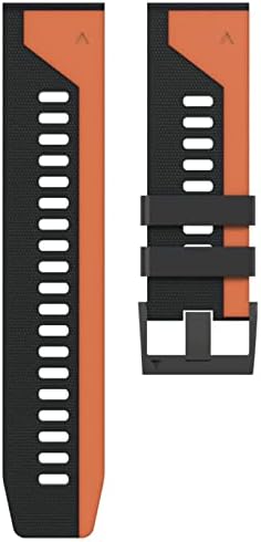 FORFC 26 мм, 22 мм и Каишка за часовник Fenix 6 6X Pro 5 5X Plus 3 3HR S62 935 быстросъемный силиконов ремък за Garmin Ендуро Mk1 MK2 Аксесоар (Цвят: D, размер: 22 мм)