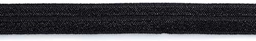 Еластичната рязане лентата на Prym, 15 мм, черна