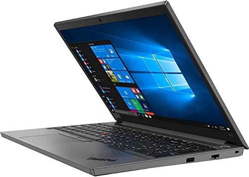 Лаптоп Lenovo ThinkPad E15 за дома и бизнеса (Intel i7-10510U 4-ядрени, 16 GB оперативна памет, 512 GB PCIe SSD, Intel UHD Graphics, 15,6